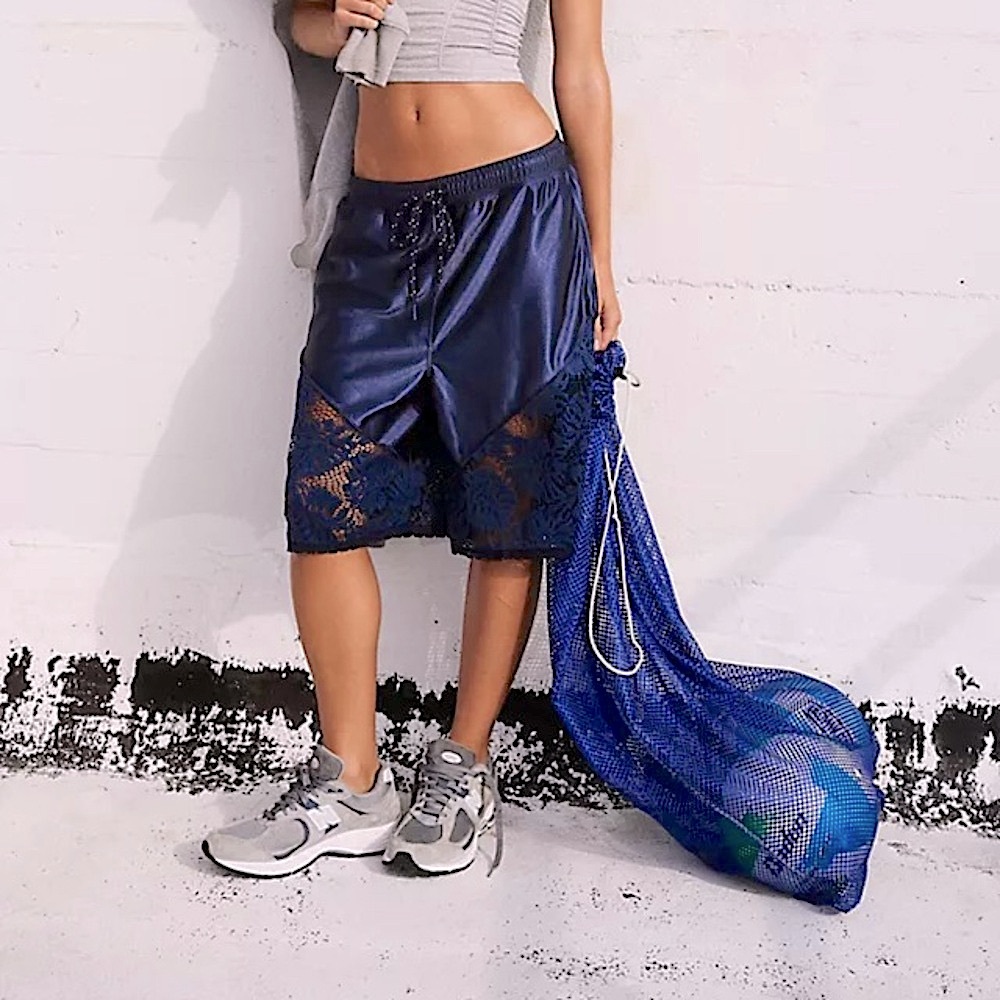 FP Movement by Free People Navy Athletic Shorts